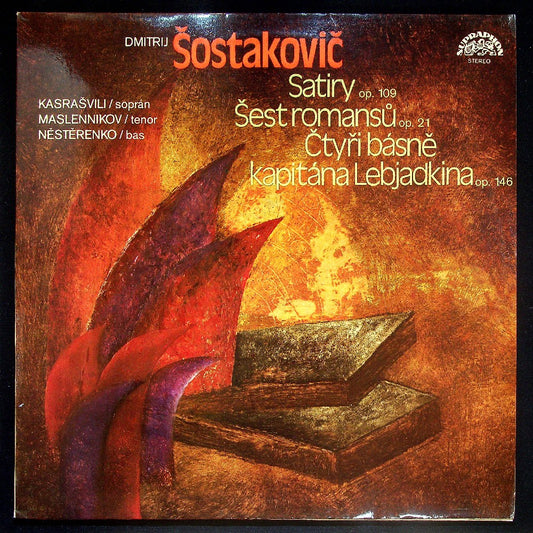 EBOND Dmitrij Sostakovič - Satiry / Sest Romansů / Čtyři Basně Kapitana Lebjadkina Vinile V023100