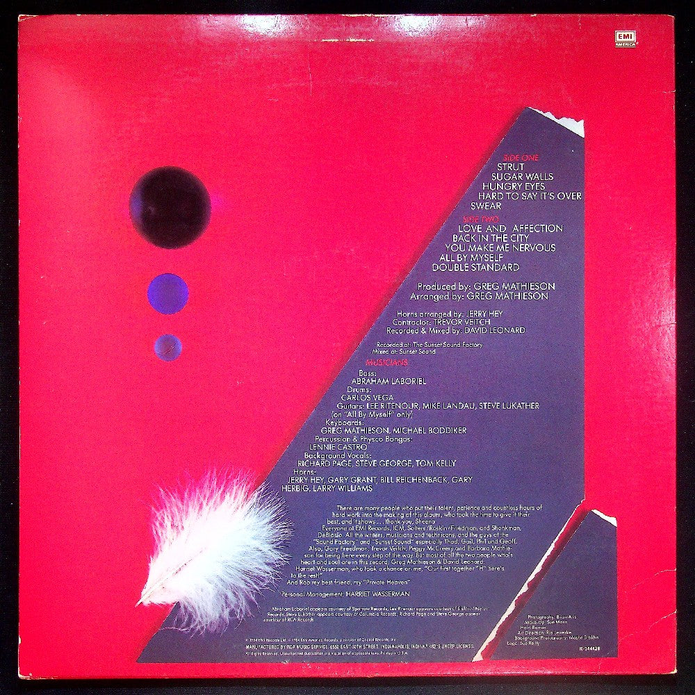 EBOND Sheena Easton - A Private Heaven Vinile V023108