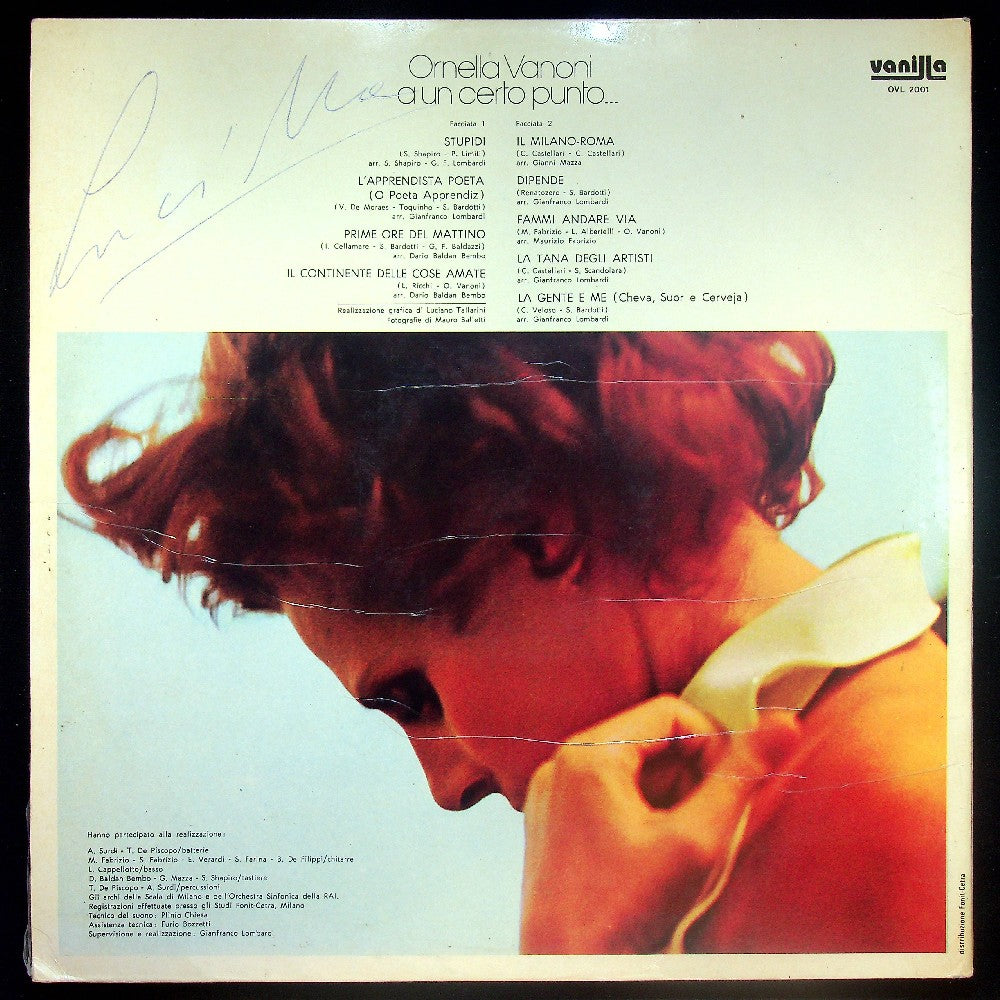 EBOND Ornella Vanoni - A Un Certo Punto Vinile V023138