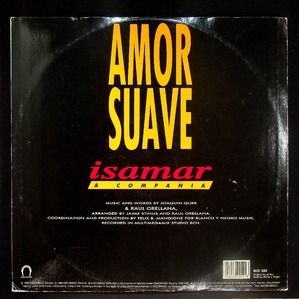 EBOND Isamar & Compania - Amor Suave / Sonrisa Furtiva Vinile V023149