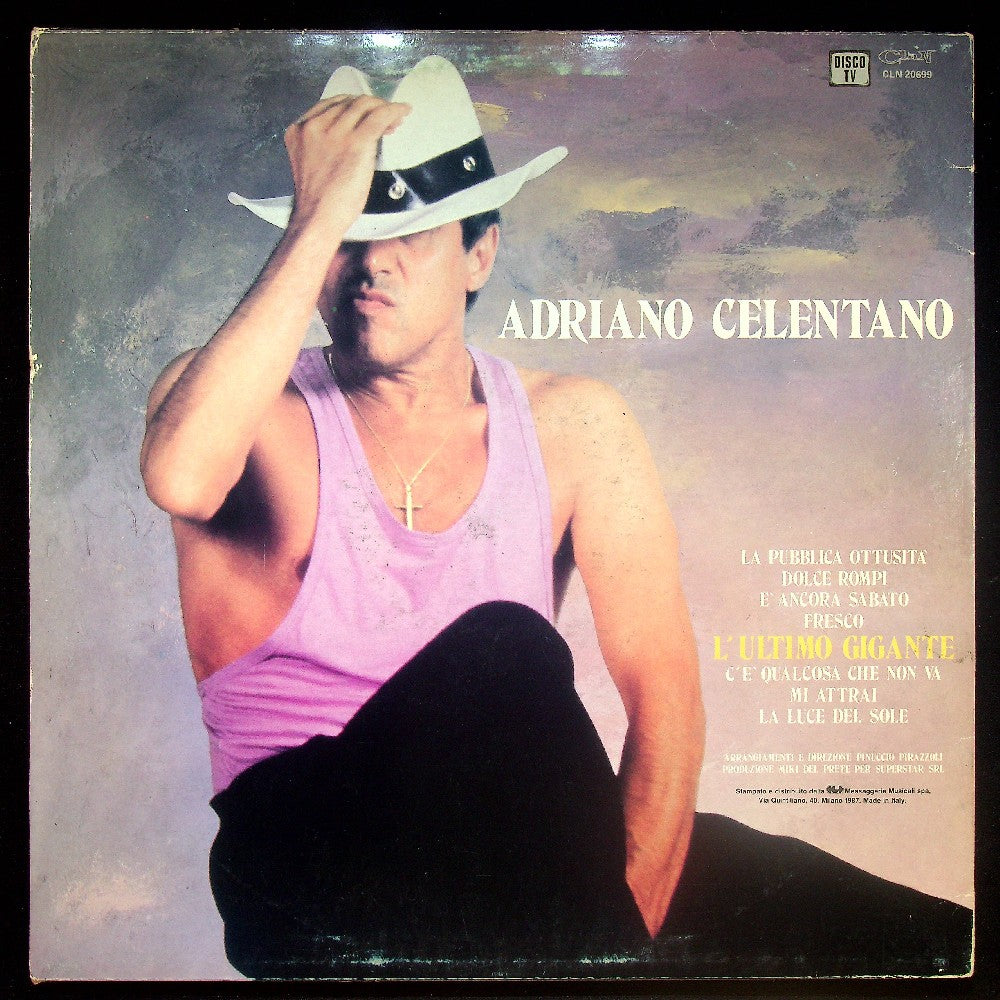 EBOND Adriano Celentano - La Pubblica Ottusita Vinile V024016