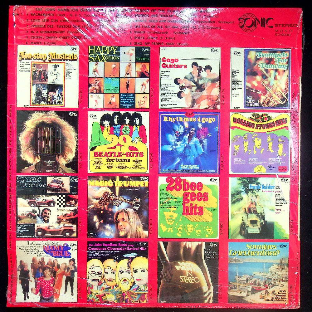 EBOND The John Hamilton Band - Plays The Best Of Middle Of The Road And Other Hits Vinile V024022