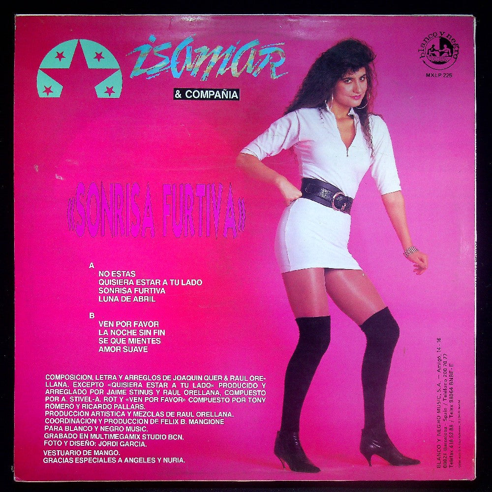 EBOND Isamar & Compania - Sonrisa Furtiva Vinile V024043