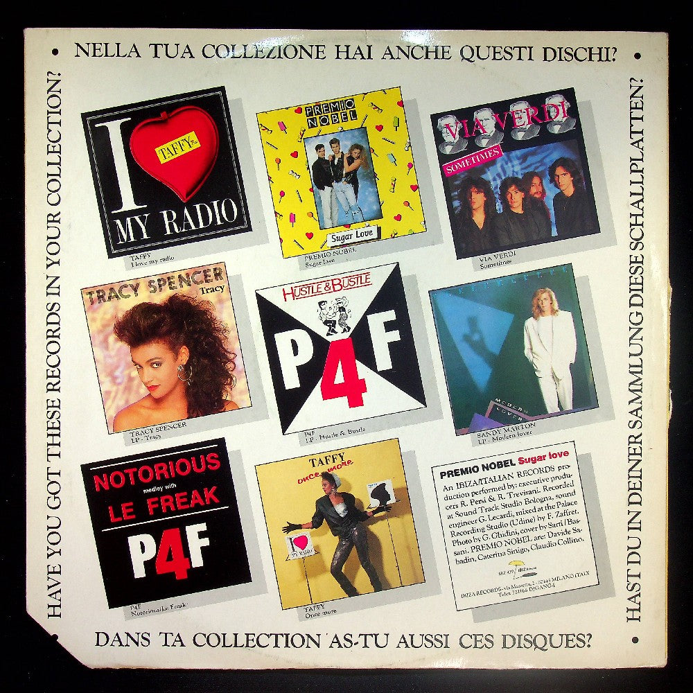 EBOND Premio Nobel - Sugar Love Vinile V024052