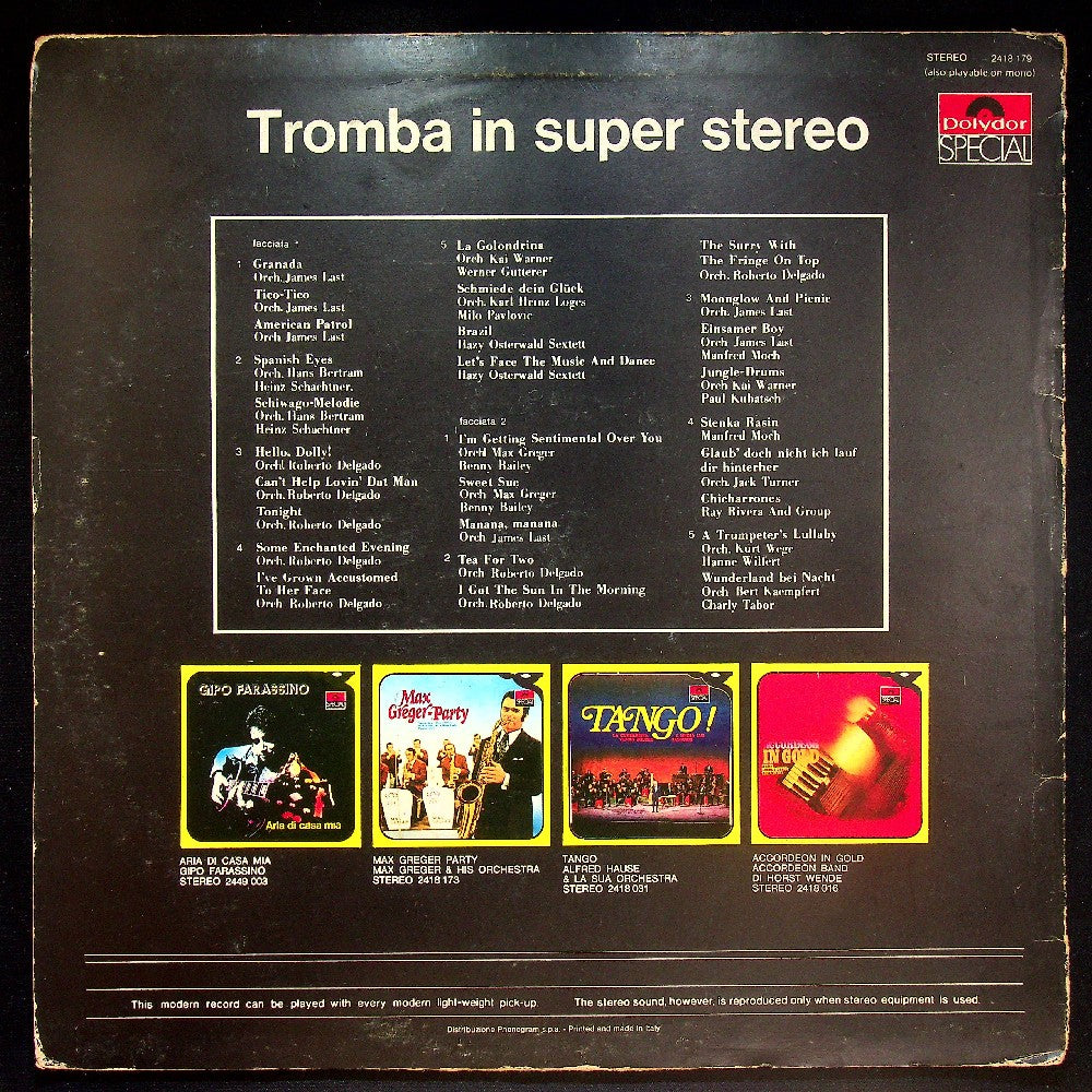 EBOND Various - Tromba In Super Stereo Vinile V024062