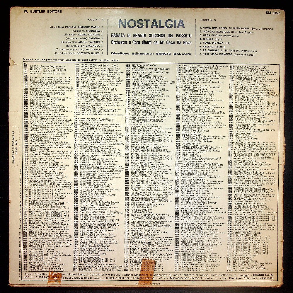 EBOND Various - Nostalgia Vinile V024065