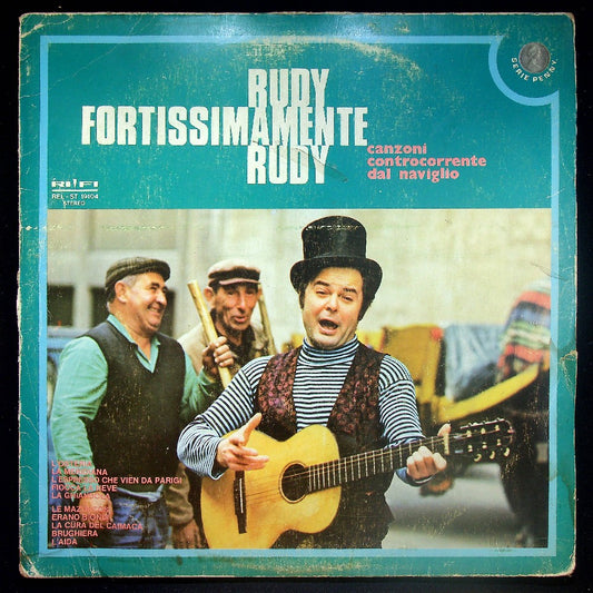 EBOND Rudy - Rudy Fortissimamente Rudy (Canzoni Controcorrente Dal Naviglio) Vinile V024066