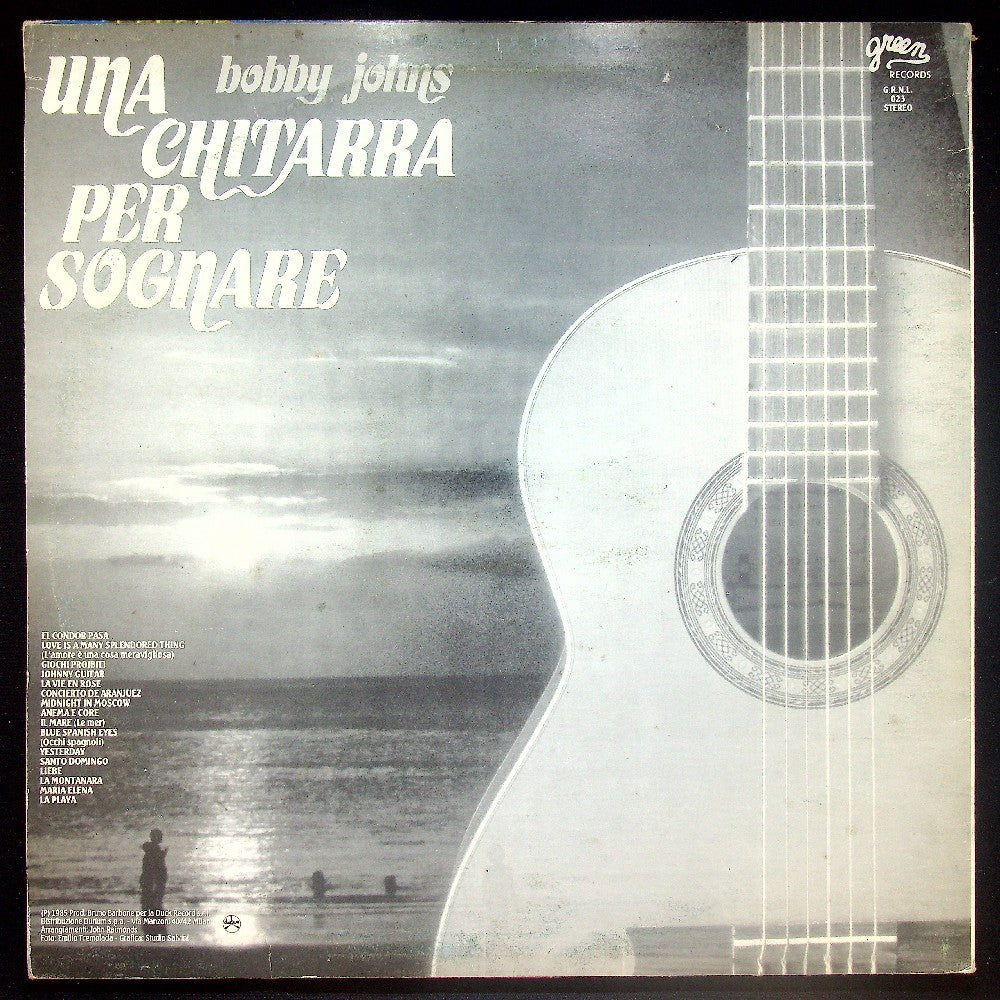 EBOND Bobby Johns - Una Chitarra Per Sognare Vinile V024074