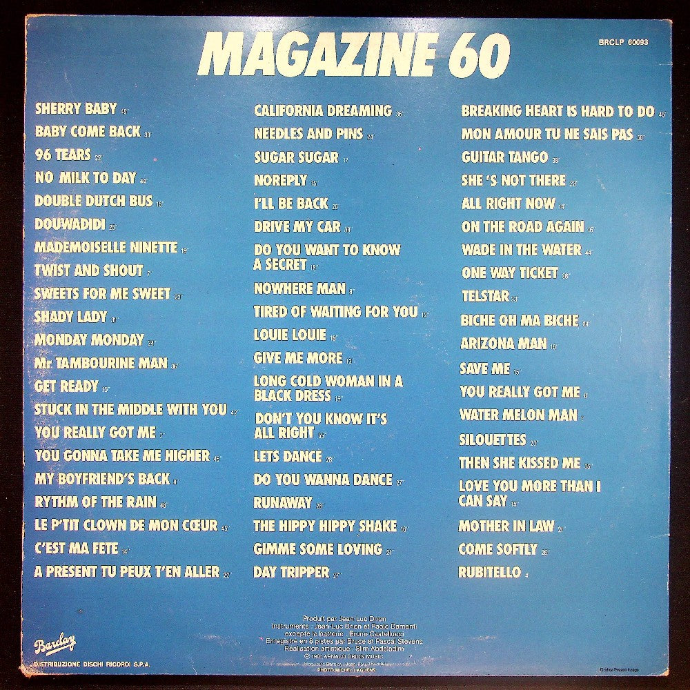 EBOND Magazine 60 - Magazine 60 Vinile V024075