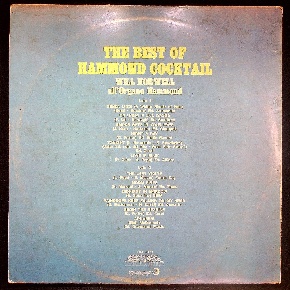 EBOND Will Horwell - The Best Of Hammond Cocktail Vinile V024098