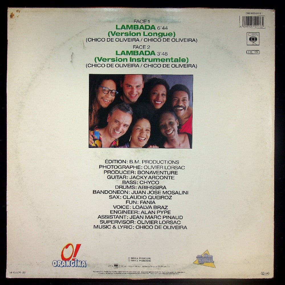 EBOND Kaoma - Lambada Vinile V024103