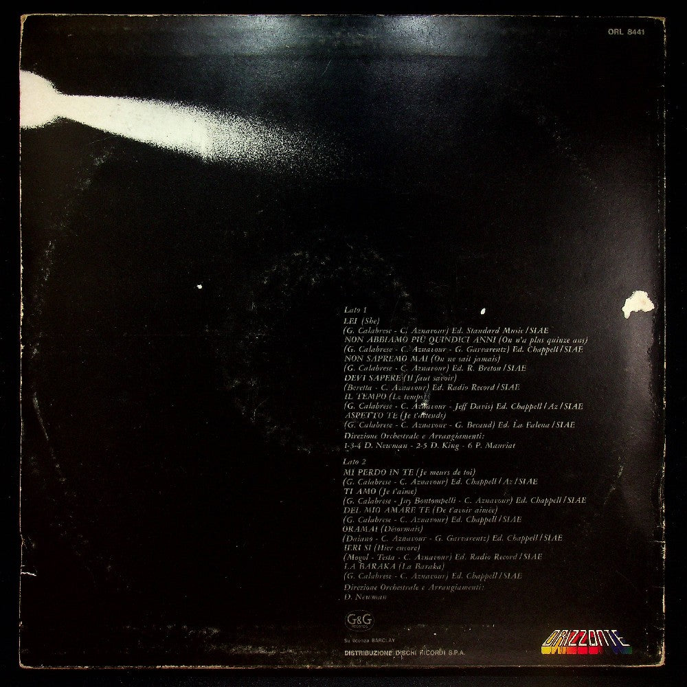 EBOND Charles Aznavour - Del Mio Amare Te Vinile V024111