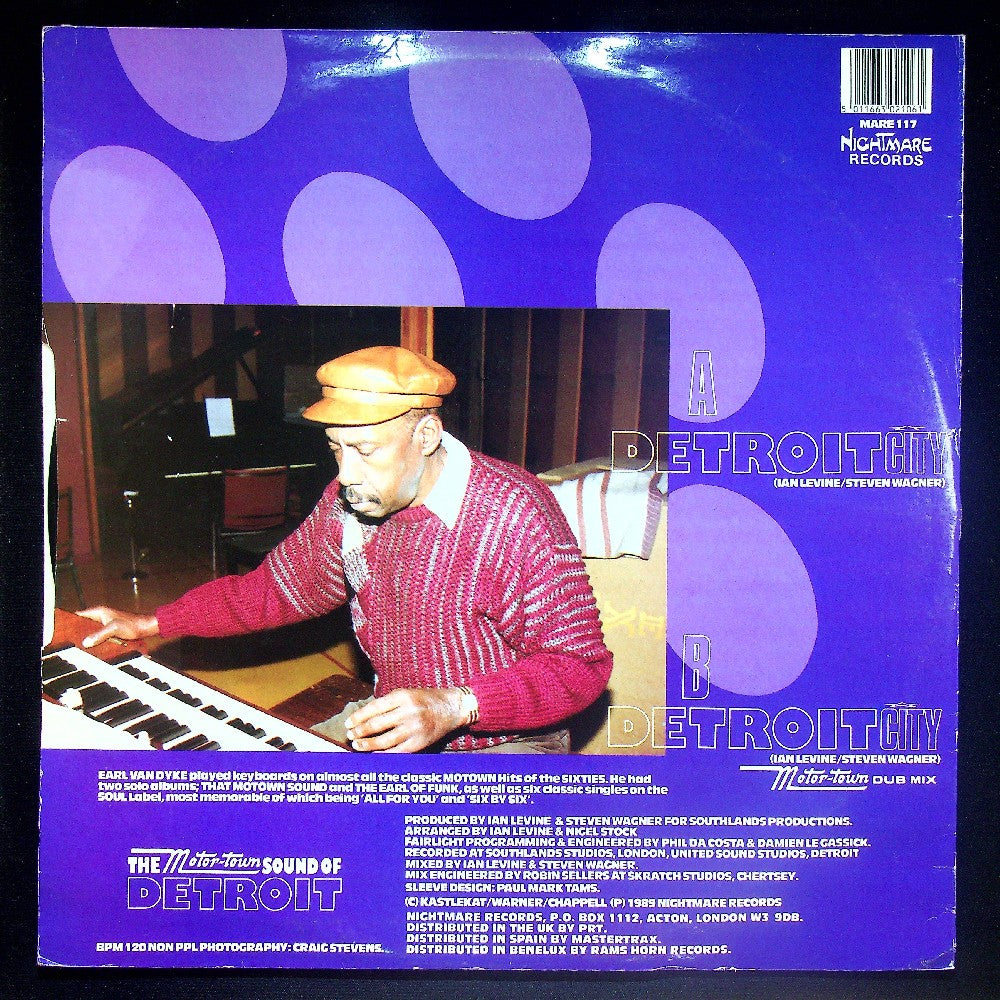 EBOND Earl Van Dyke - Detroit City Vinile V025022