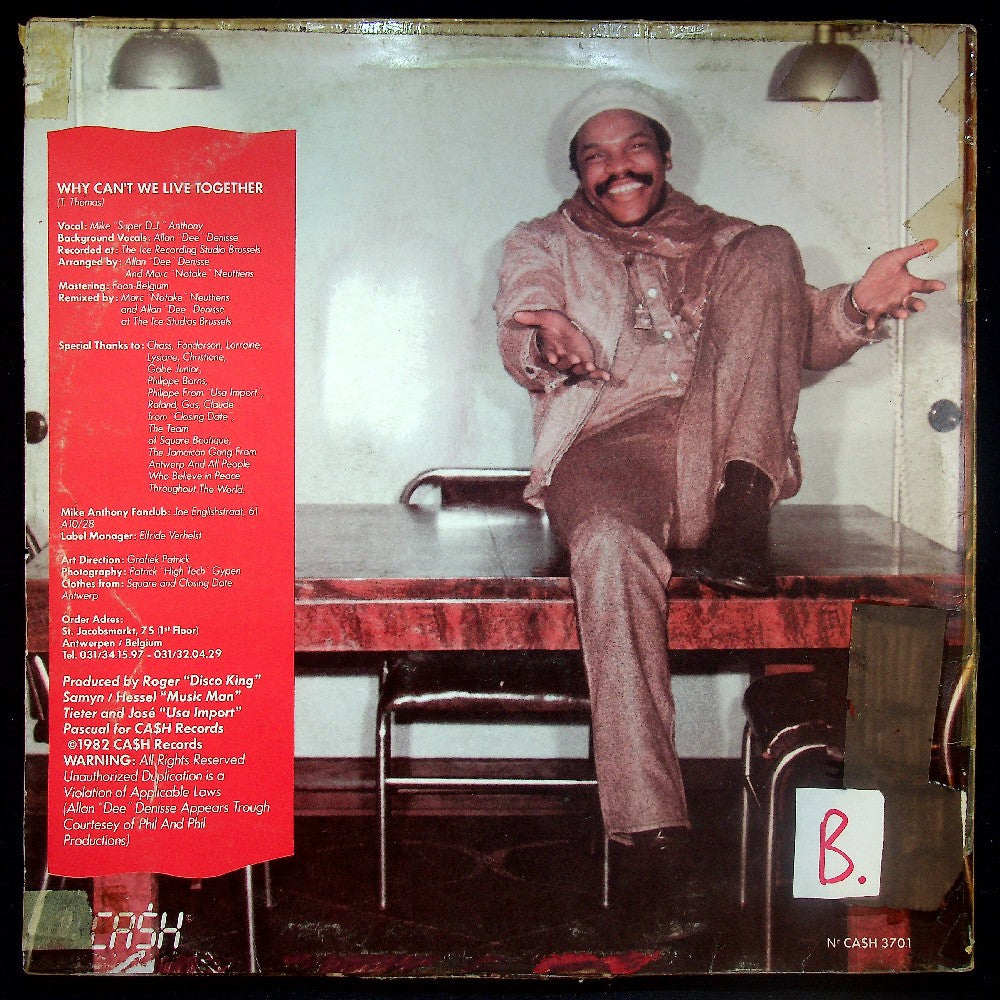 EBOND Mike Anthony - Why Can't We Live Together... Vinile V025080