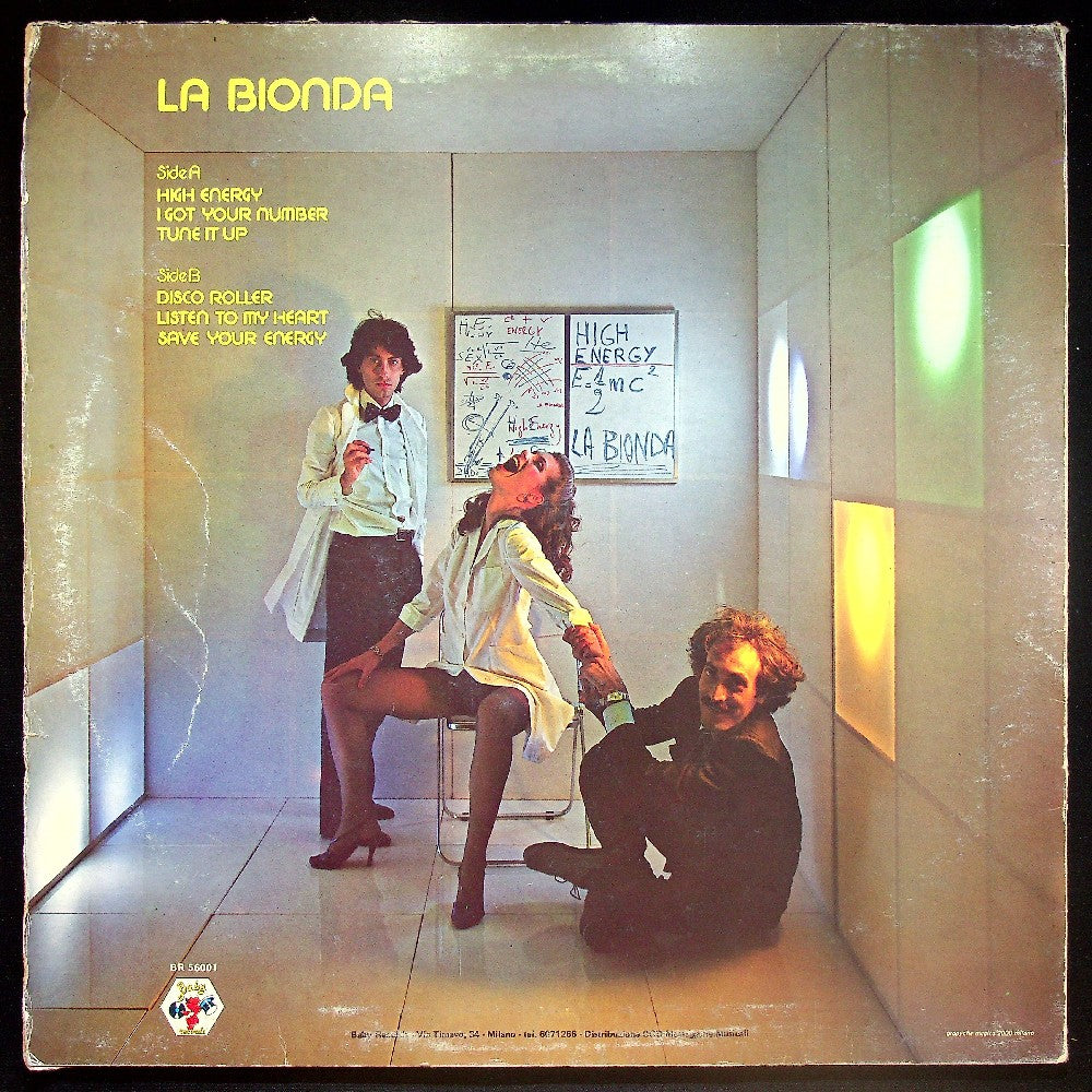 EBOND La Bionda - High Energy Vinile V025131