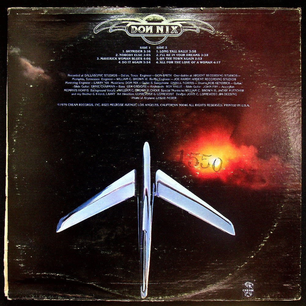 EBOND Don Nix - Skyrider Vinile V025142