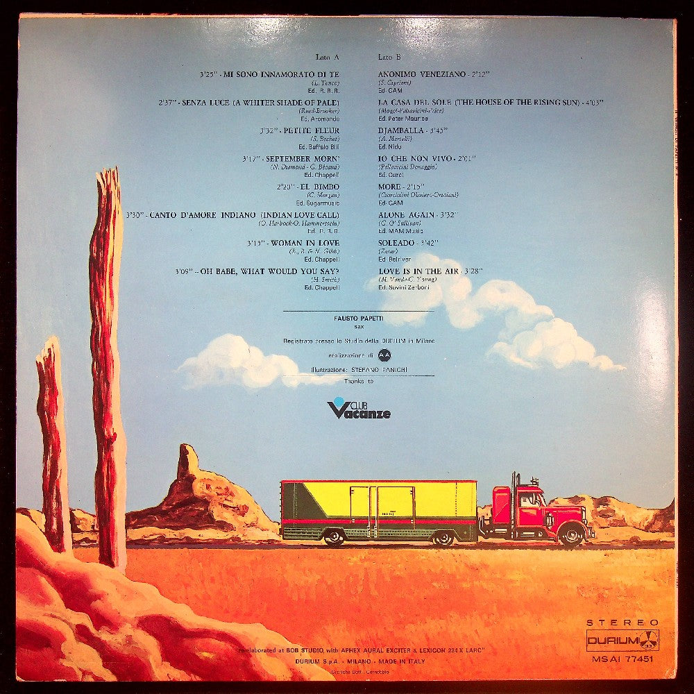 EBOND Fausto Papetti - Il Mondo Di Papetti N°2 Vinile V026000