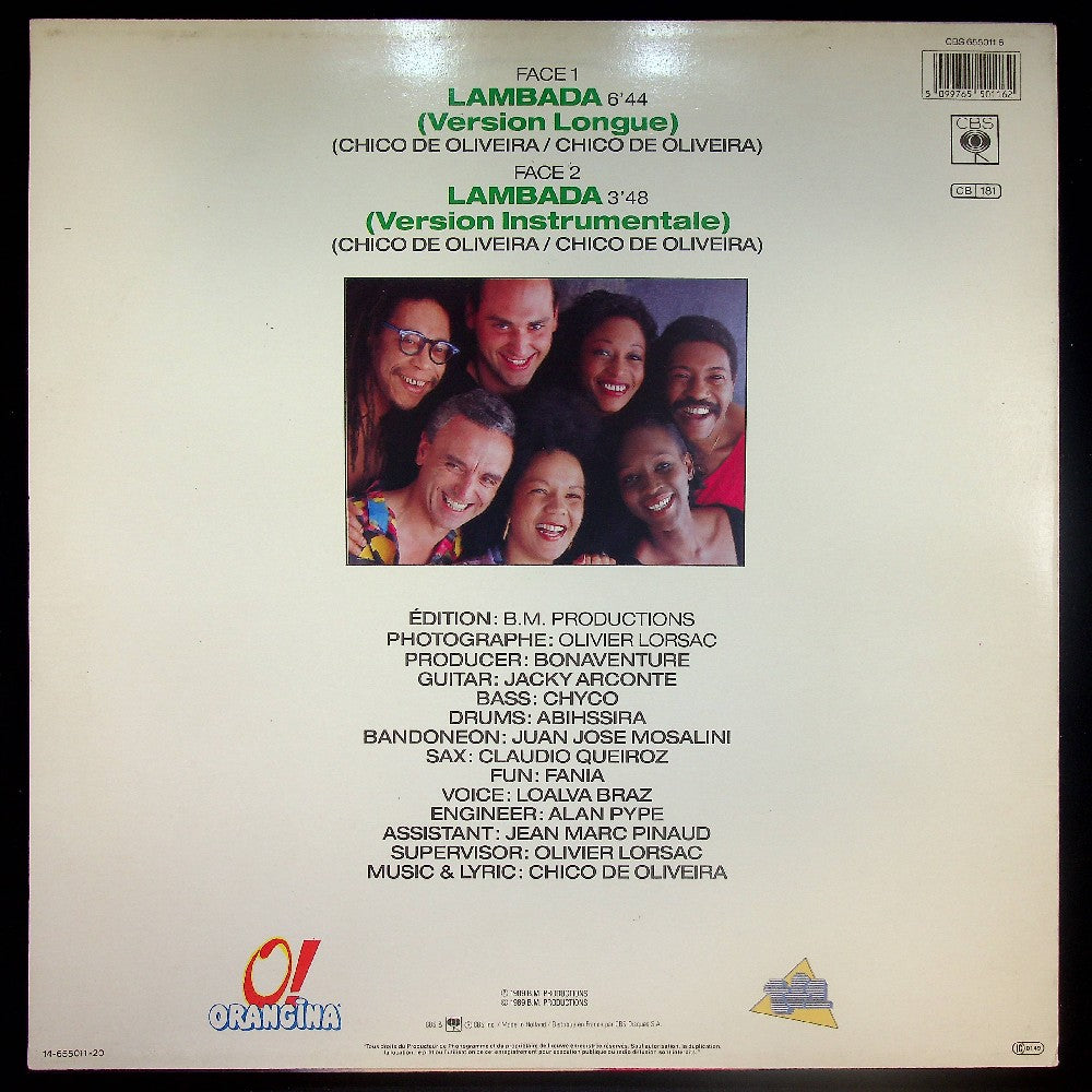 EBOND Kaoma - Lambada Vinile V026007
