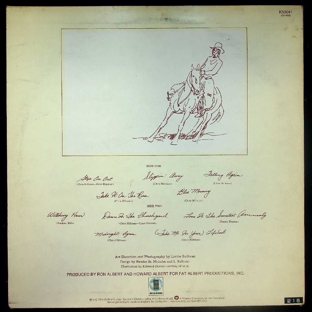 EBOND Chris Hillman - Slippin' Away Vinile V026043