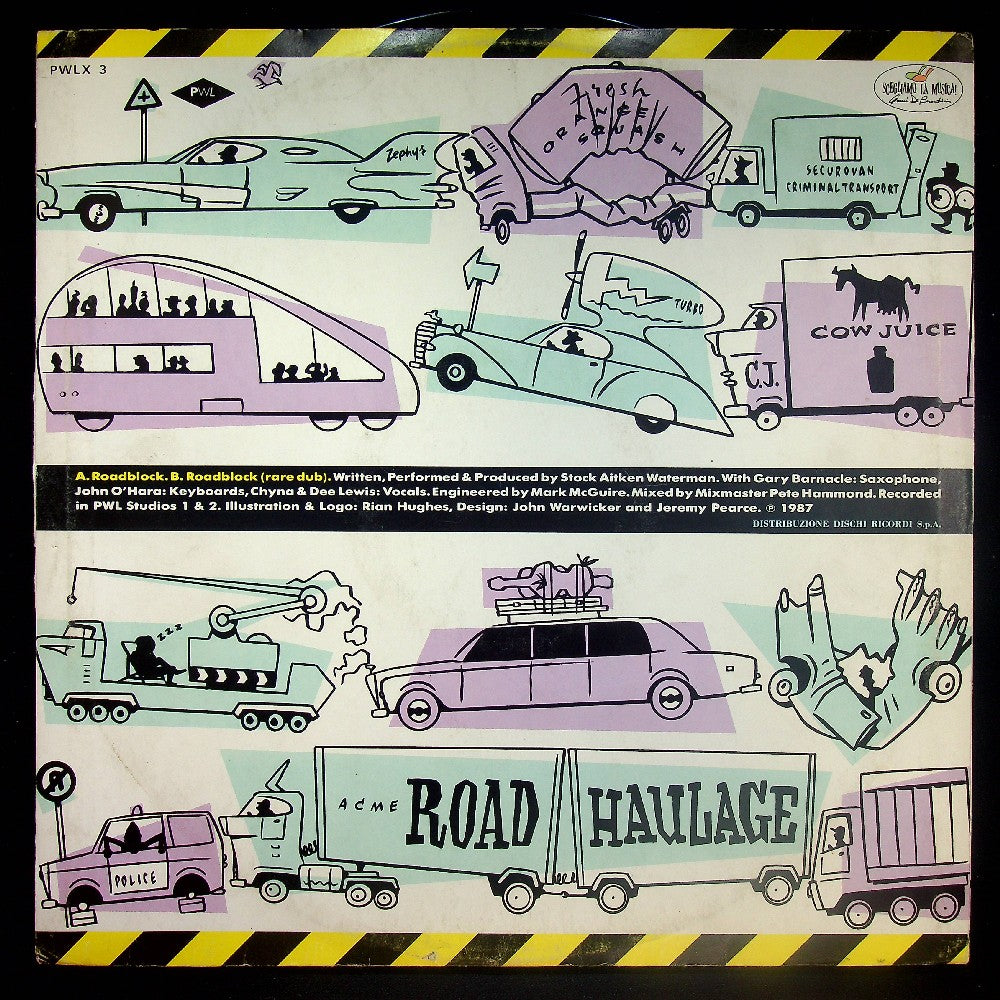 EBOND Stock Aitken Waterman - Roadblock Vinile V026053