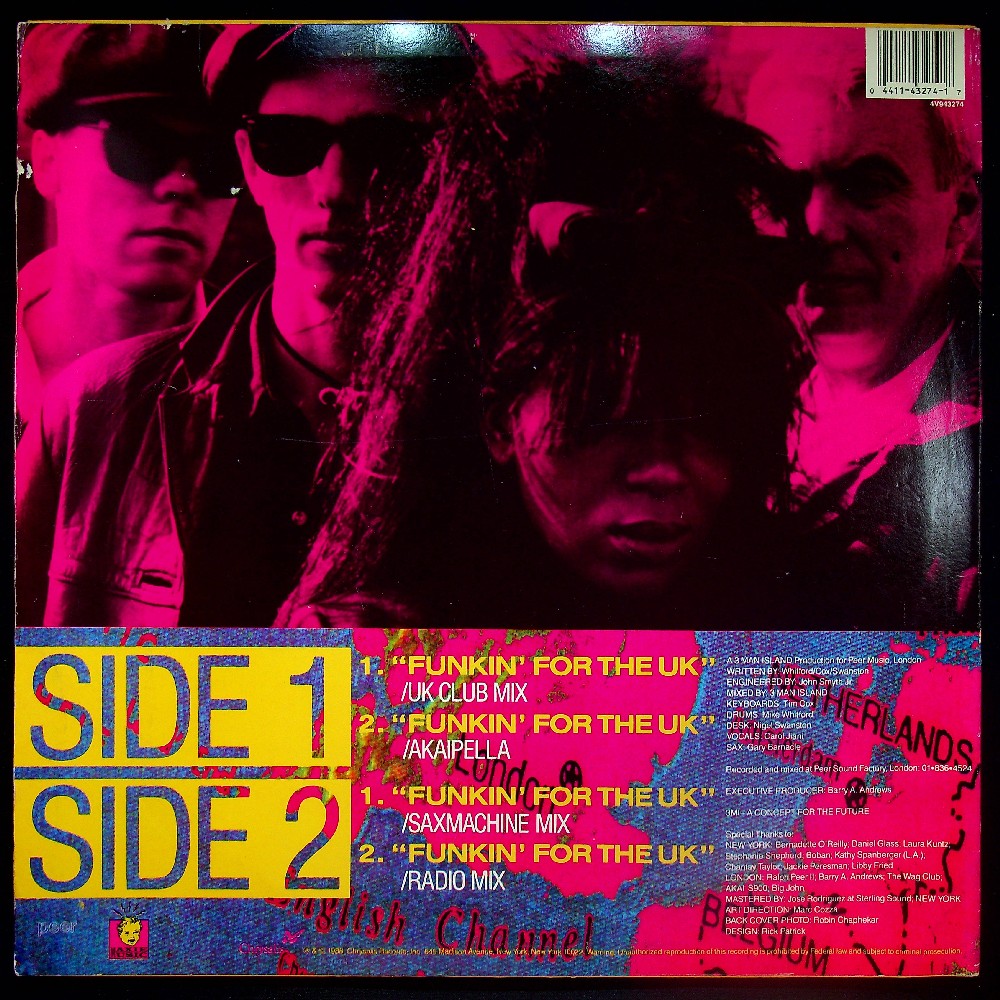 EBOND 3 Man Island - Funkin' For The UK Vinile V026055