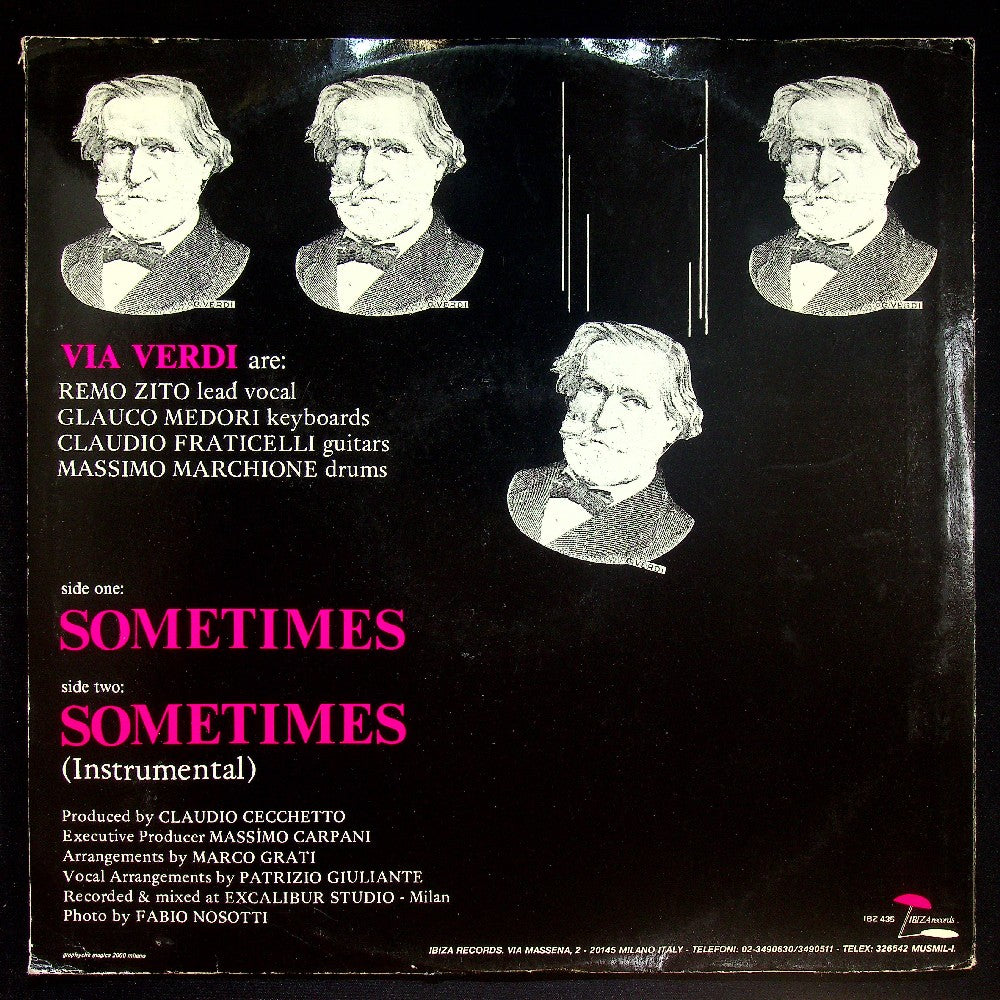 EBOND Via Verdi - Sometimes Vinile V026113