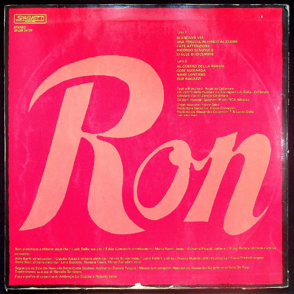 EBOND Ron - Al Centro Della Musica Vinile V027038