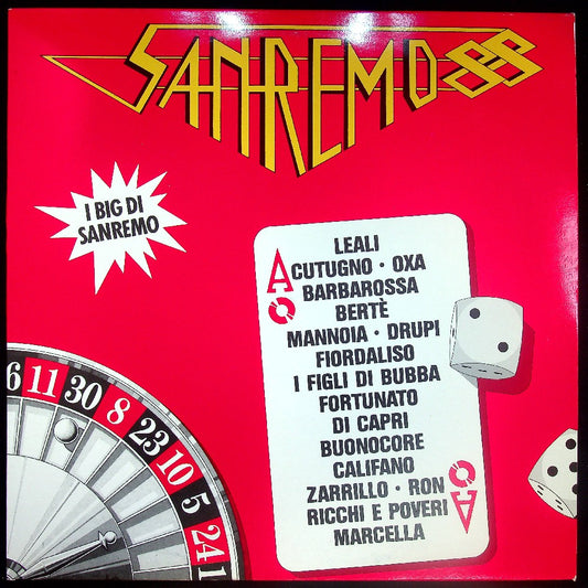 EBOND Various - Sanremo 88 (I Big Di Sanremo) Vinile V027058