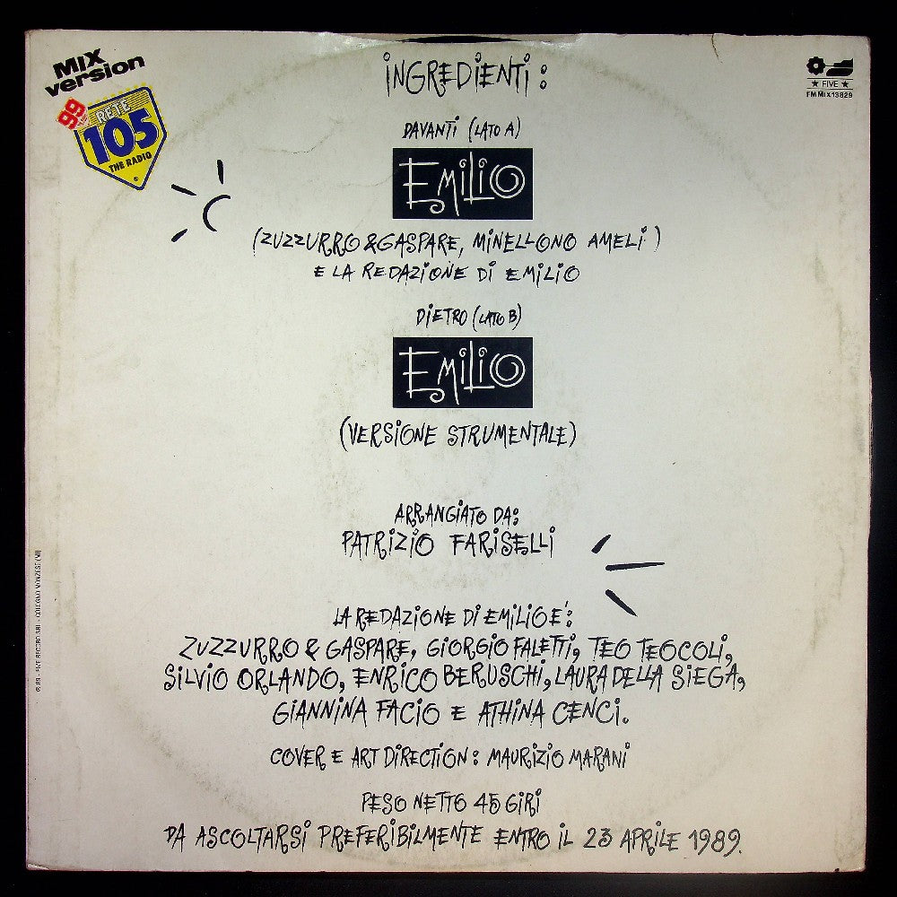 EBOND La Redazione Di Emilio - Emilio Vinile V027065
