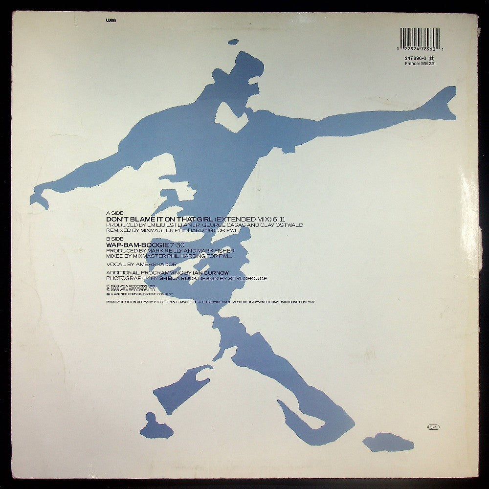 EBOND Matt Bianco - Don't Blame It On That Girl Vinile V027147