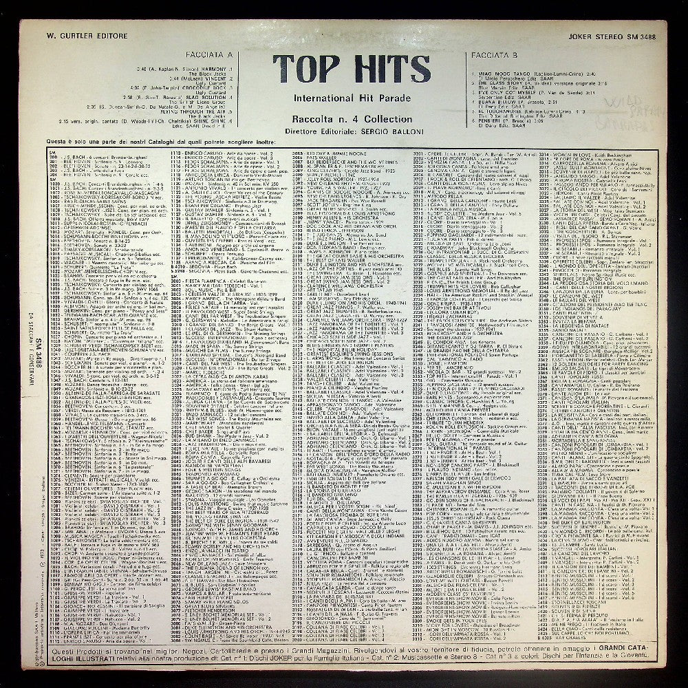EBOND Various - Top Hits - Raccolta 4 Collection Vinile V027149