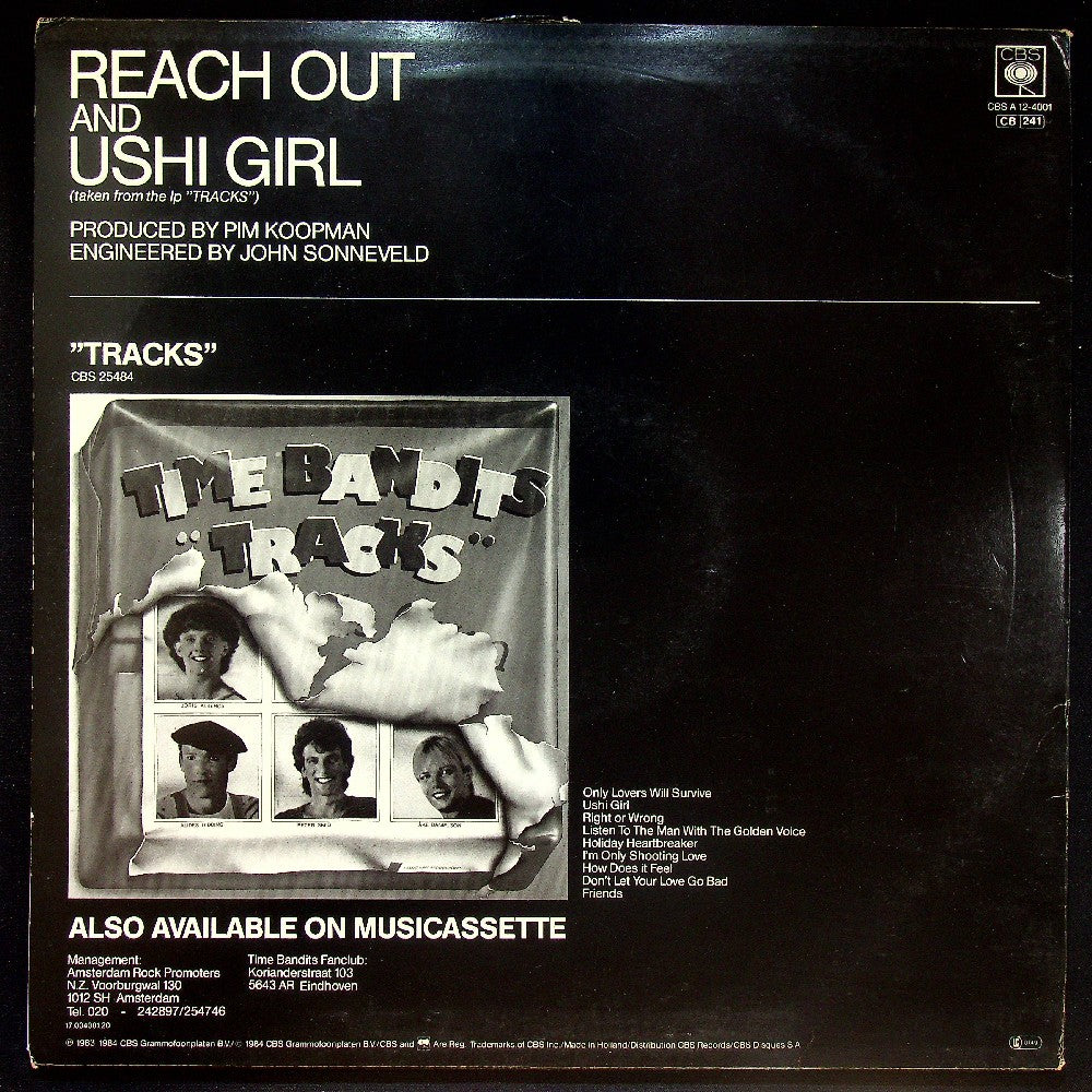 EBOND Time Bandits - Reach Out (Extended Version) Vinile V028018