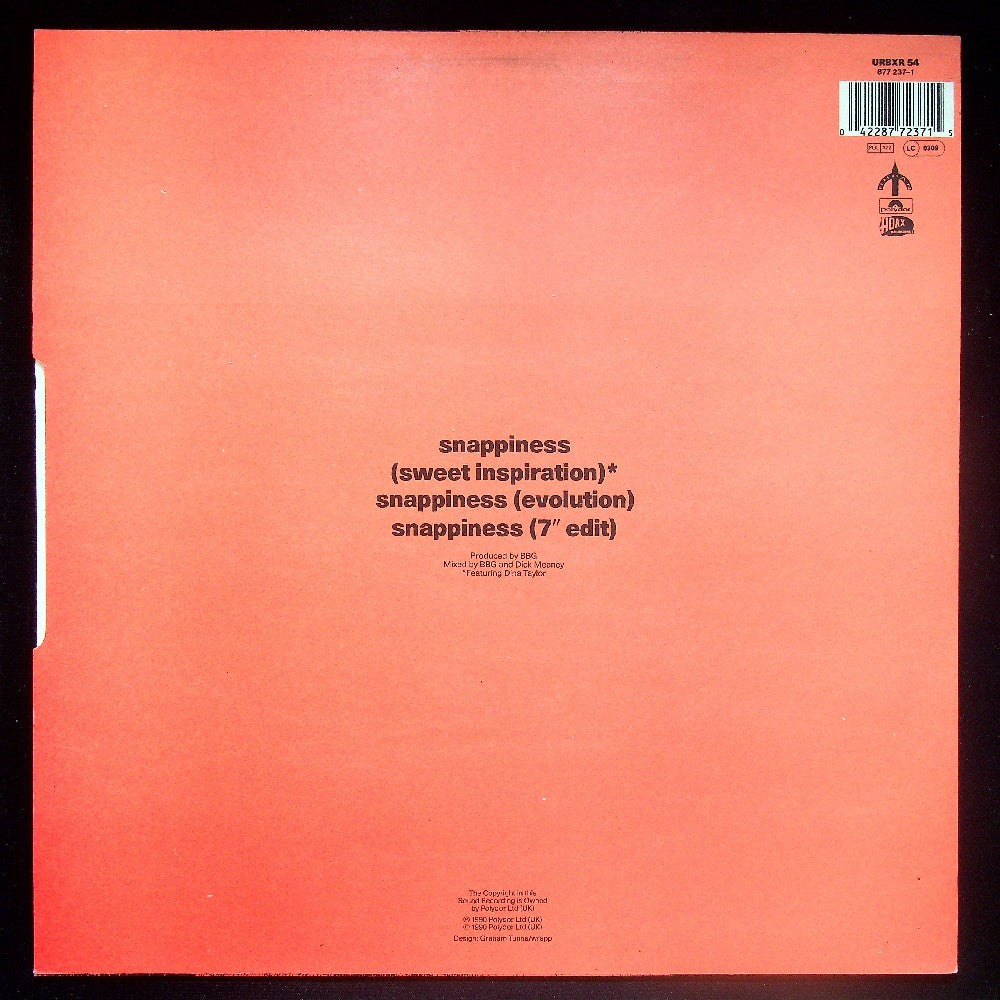 EBOND BBG - Snappiness (Remix) Vinile V028061
