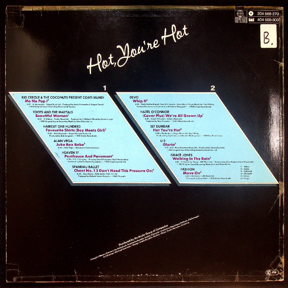EBOND Various - Hot, You're Hot Vinile V028063