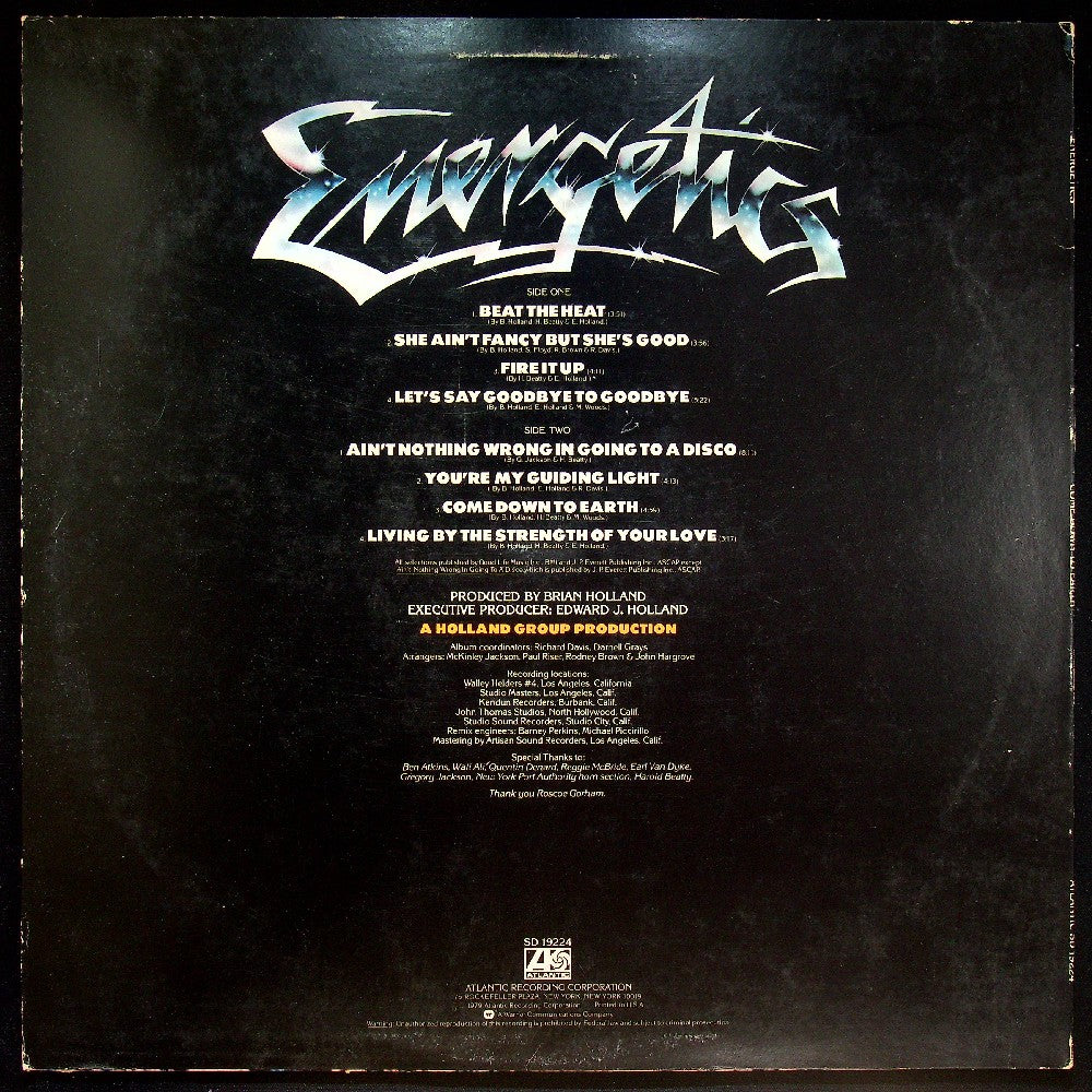 EBOND Energetics - Come Down To Earth Vinile V028097