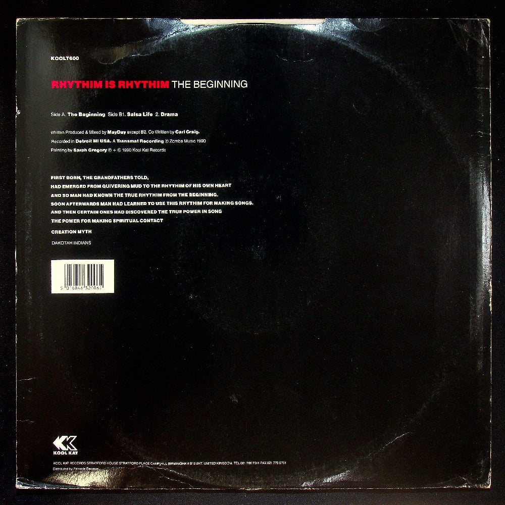 EBOND Rhythim Is Rhythim - The Beginning Vinile V028132