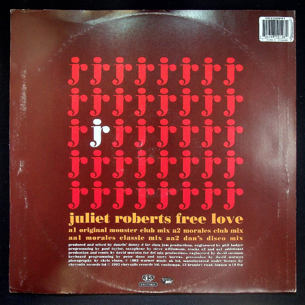 EBOND Juliet Roberts - Free Love Vinile V028134