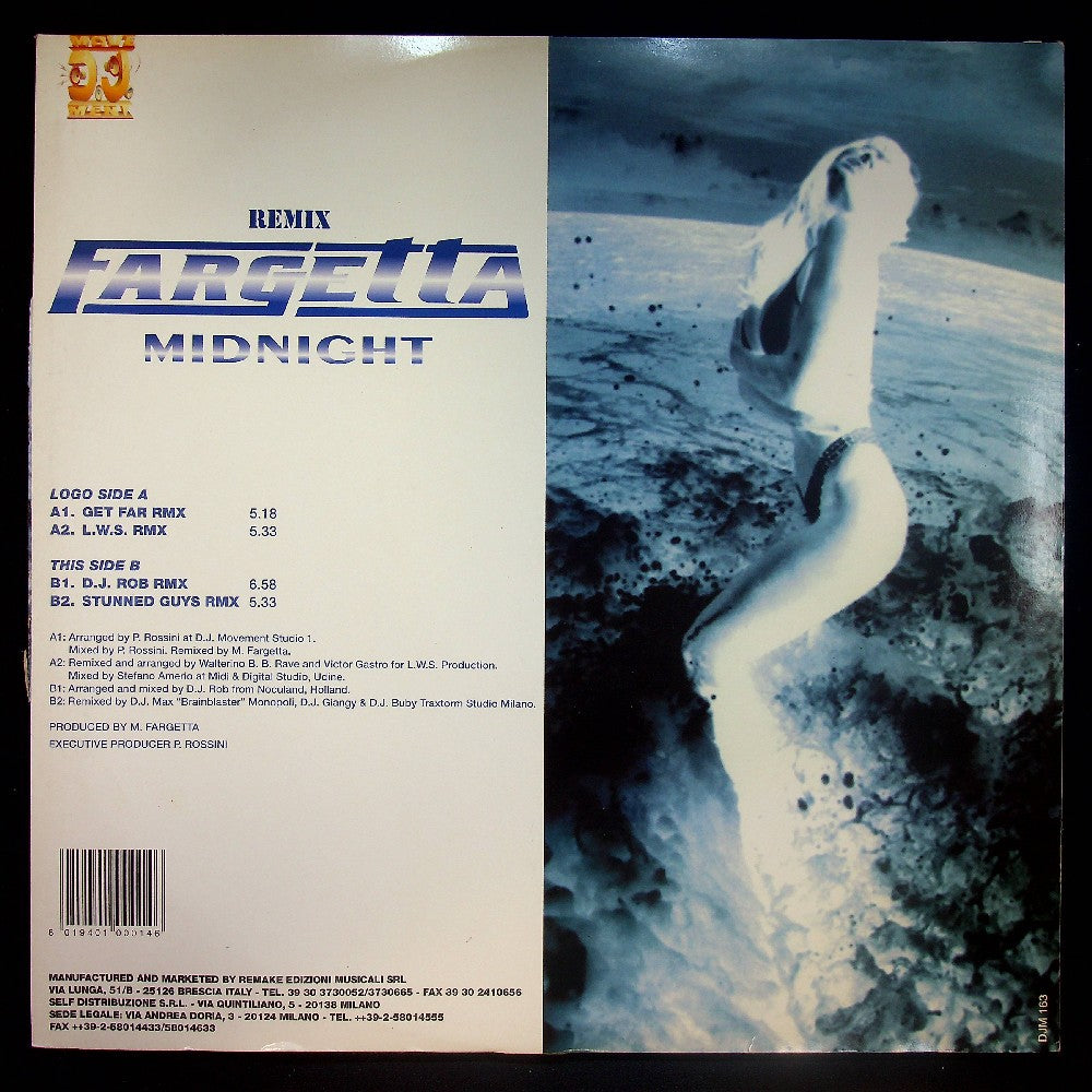 EBOND Fargetta - Midnight Remix Vinile V028140