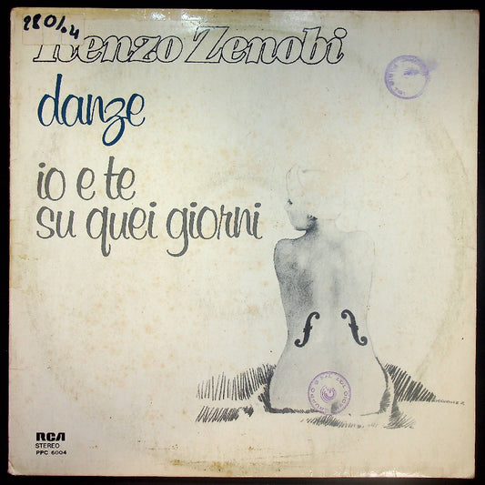 EBOND Renzo Zenobi - Danze / Io E Te Su Quei Giorni Vinile V029016