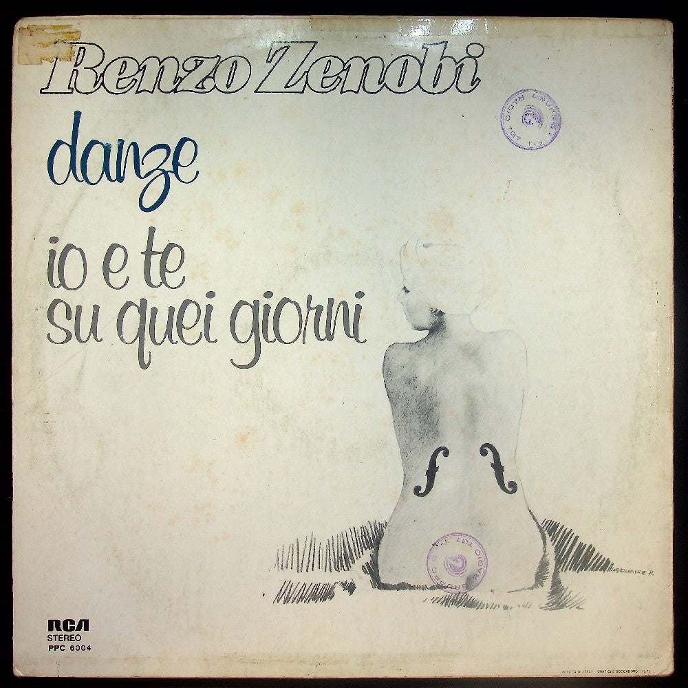 EBOND Renzo Zenobi - Danze / Io E Te Su Quei Giorni Vinile V029016