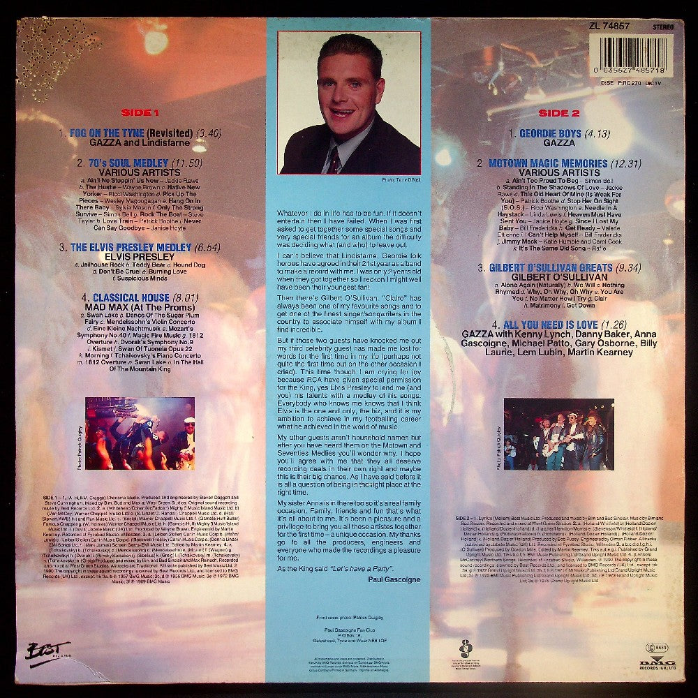 EBOND Various - Gazza And Friends Vinile V029093