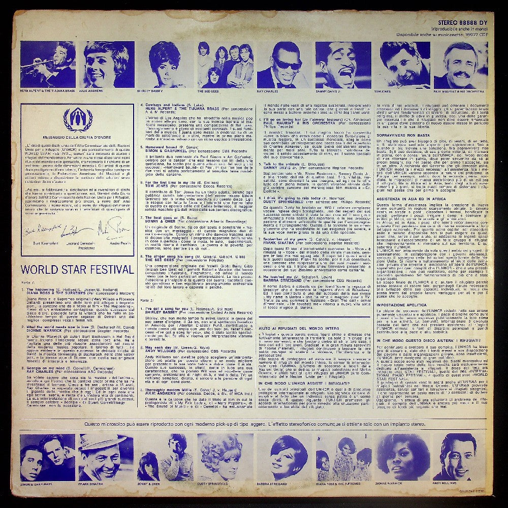 EBOND Various - World Star Festival Vinile V029106