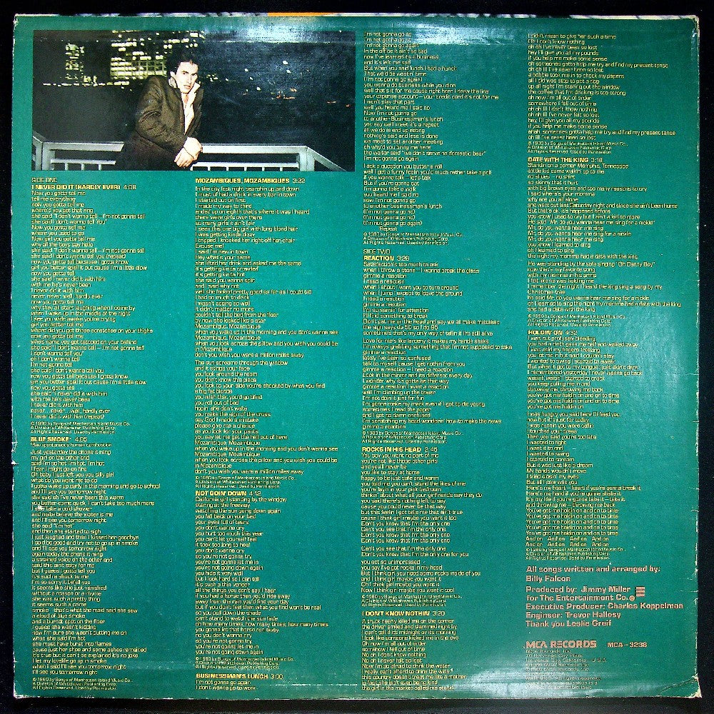 EBOND Billy Falcon - Falcon Around Vinile V029117