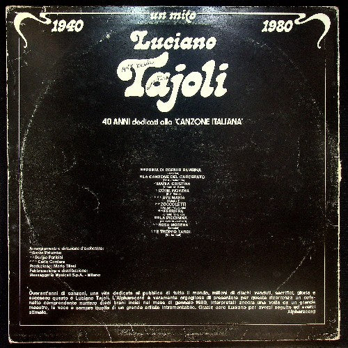EBOND Luciano Tajoli - Un Mito Vinile V030065