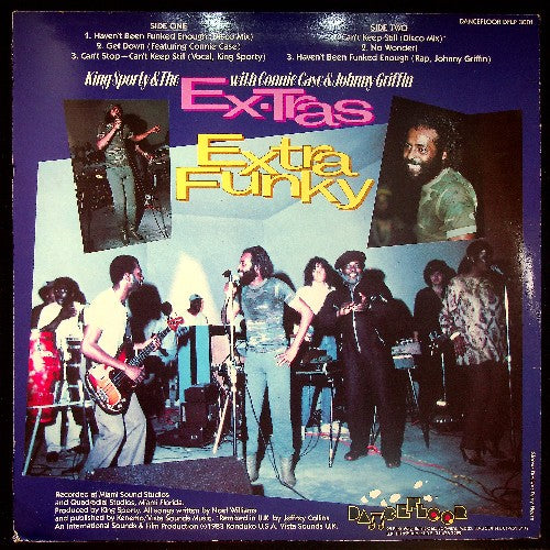 EBOND King Sporty & The Ex Tras With Connie Case & Johnny Griffin - Extra Funky Vinile V030074
