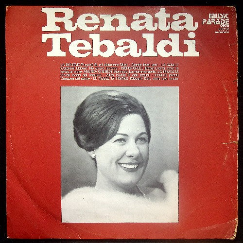 EBOND Renata Tebaldi - Renata Tebaldi Vinile V030092