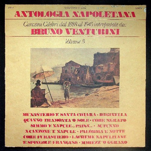 EBOND Bruno Venturini - Antologia Napoletana Volume 3 Vinile V030095