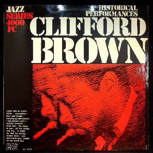 EBOND Clifford Brown - Historical Performances Vinile V031002