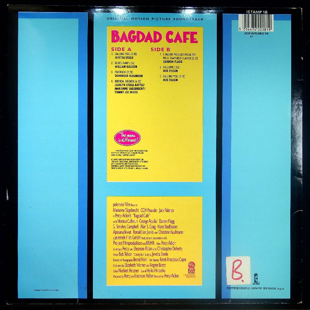EBOND Various - Bagdad Cafe Soundtrack Vinile V031056