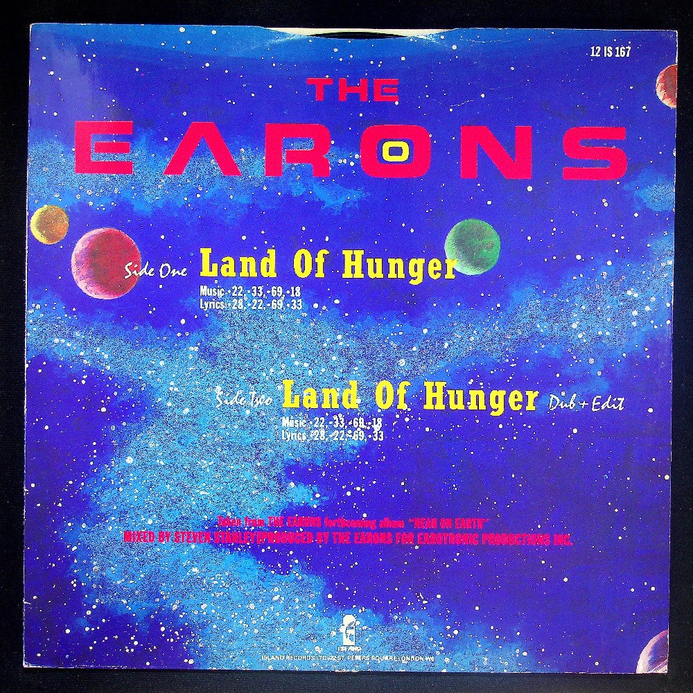 EBOND The Earons - Land Of Hunger Vinile V031099
